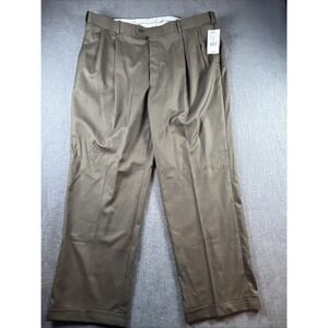 Greg Peters Dress Pants Men's 42x30 Pleated Cuffed Hem Business Going Out NWT